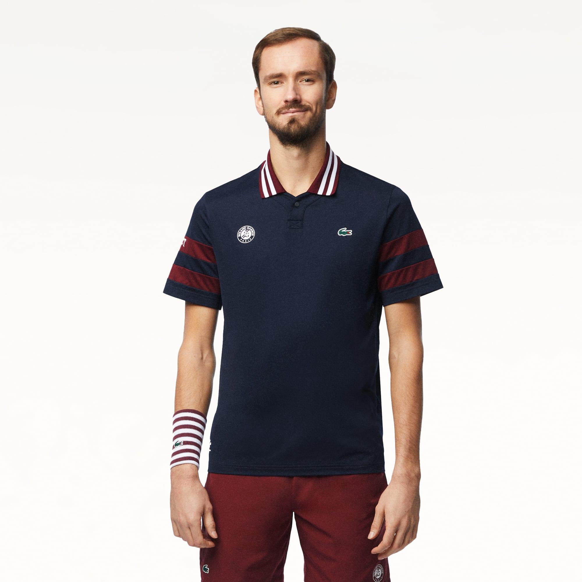 Roland-Garros Edition Daniil Medvedev Slim Fit Tennis Polo Shirt Product Image