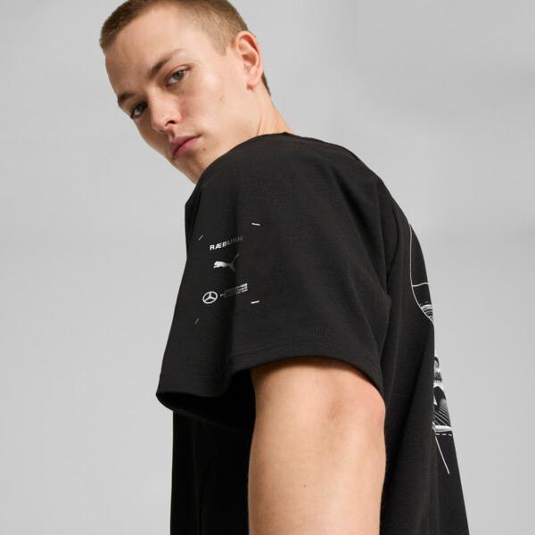 PUMA x Mercedes-AMG Petronas F1Â® Team x RÃBURN Men's Drivers T-Shirt in Black/_44 Product Image