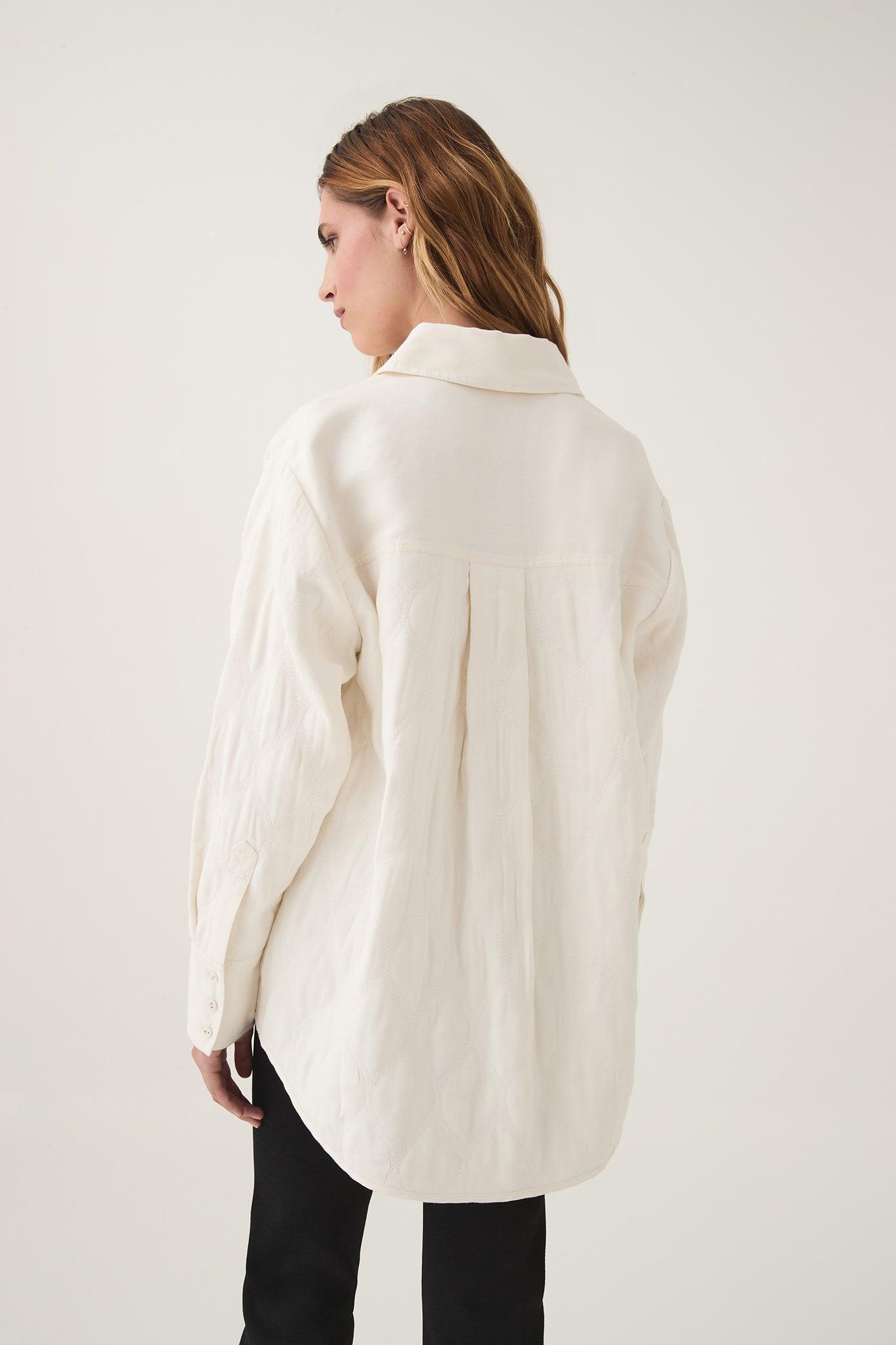 Ashlar Quilted Shirt Jacket Product Image