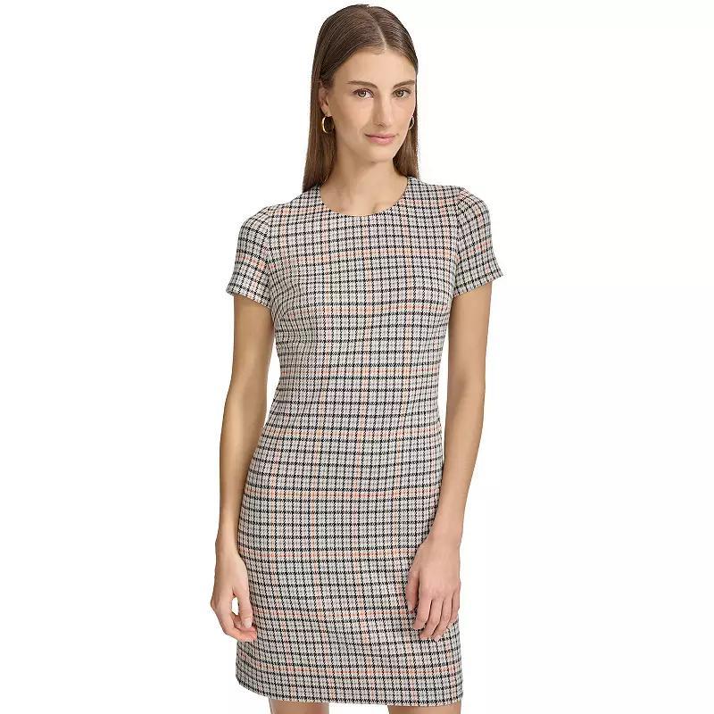 Womens Andrew Marc Short Sleeve Sheath Dress Product Image