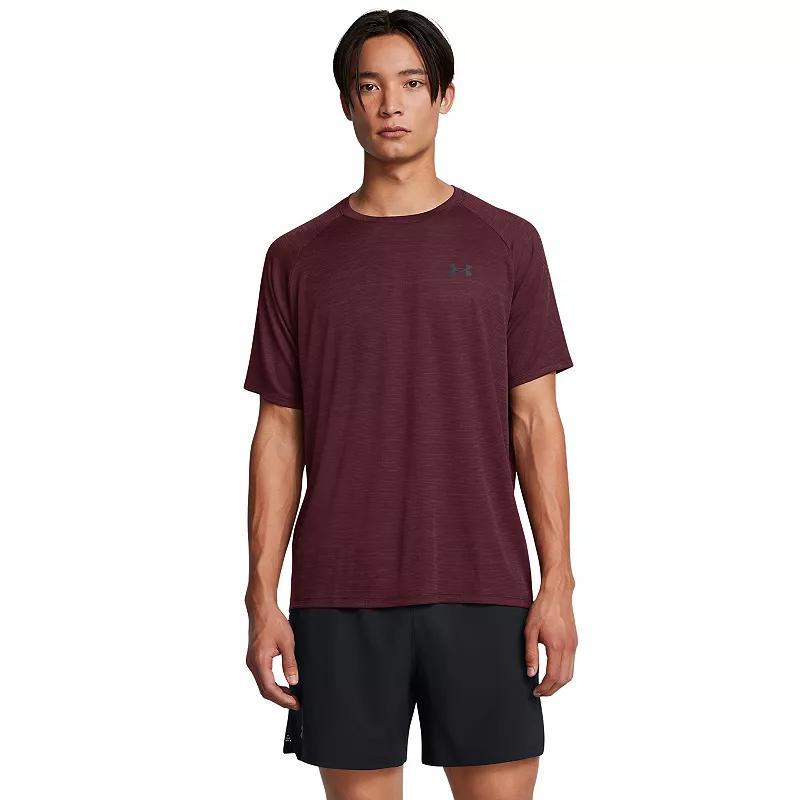 Mens Under Armour Tech Textured Short Sleeve Tee Product Image