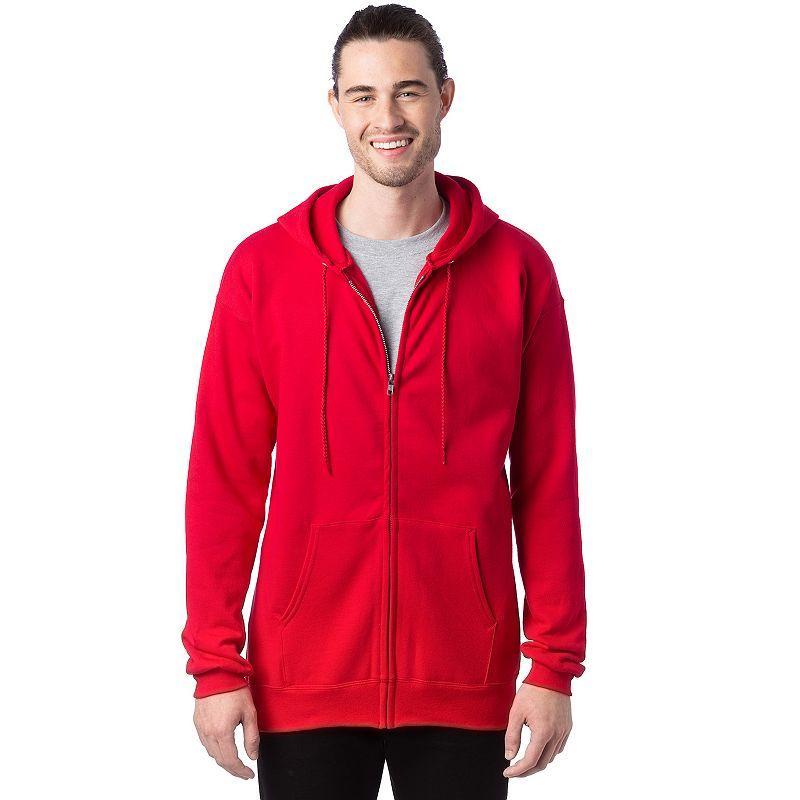 Hanes Ultimate Mens Full-Zip Heavyweight Fleece Hoodie Product Image