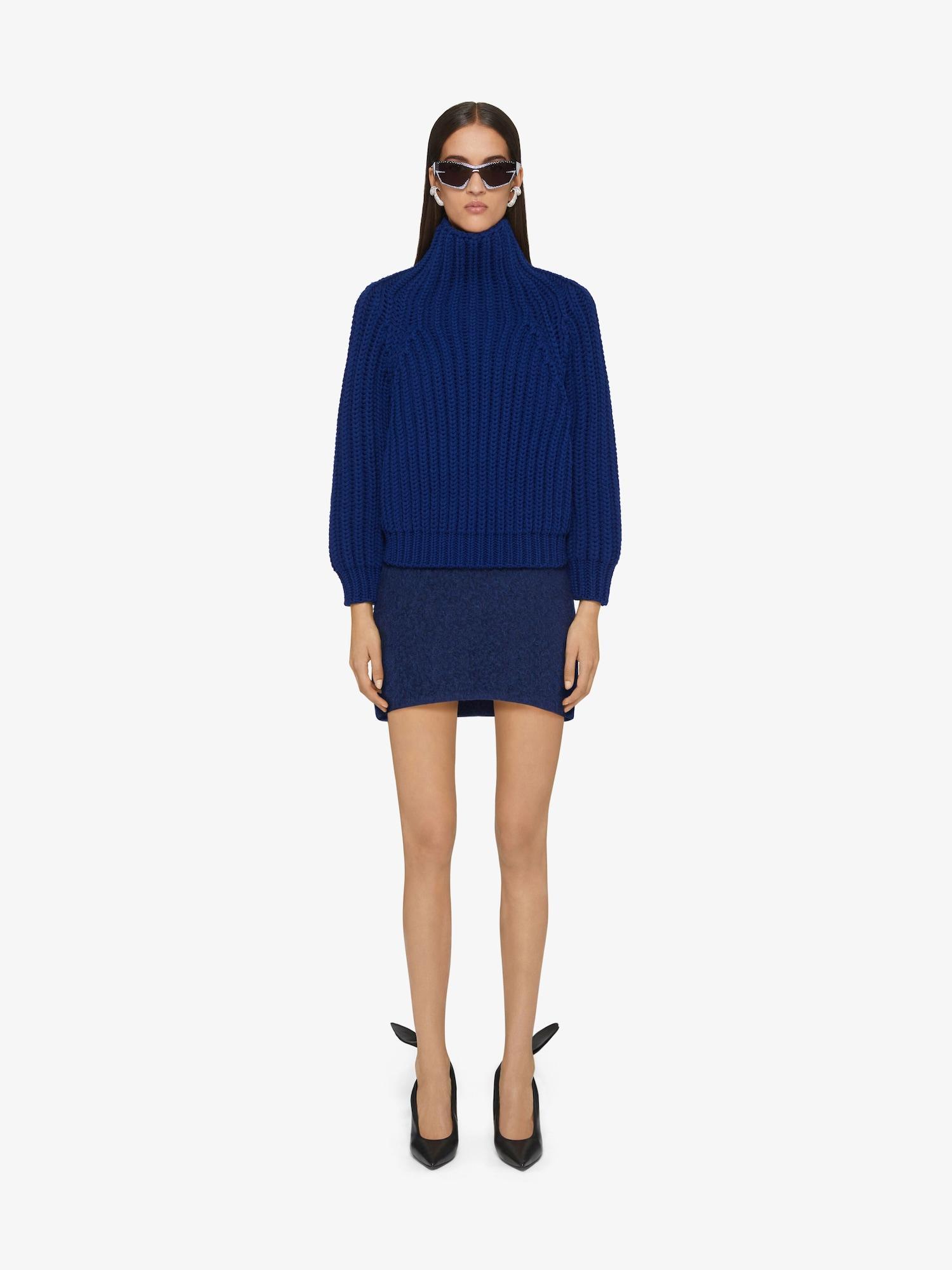 Sweater in waffle wool product image