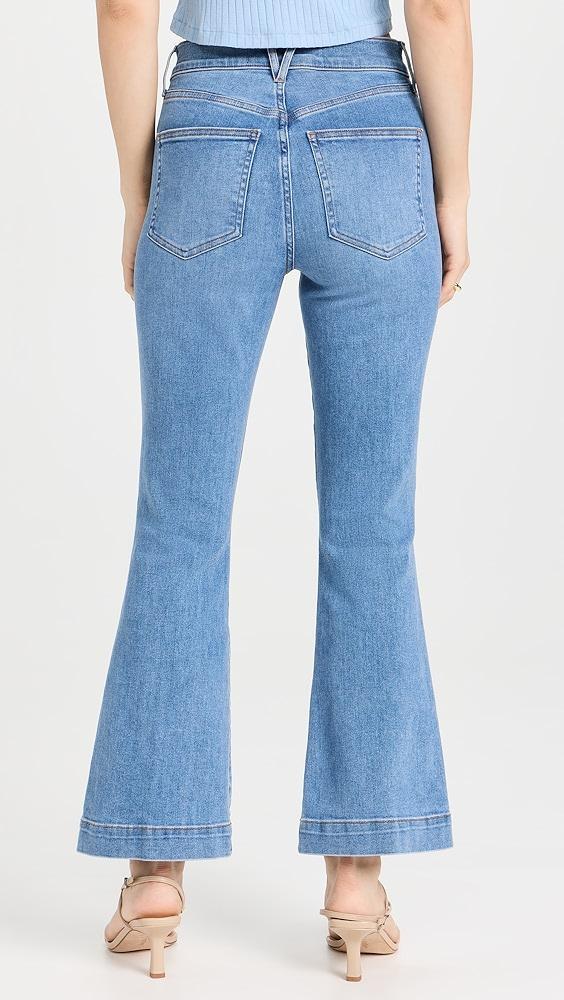 Veronica Beard Jean Carson Ankle Flare Jeans | Shopbop Product Image