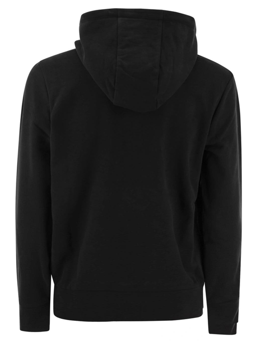 Logo Printed Hoodie In Black Product Image