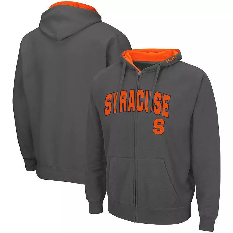 Colosseum Mens Tigers Arch Logo 3.0 Full-Zip Hoodie Product Image