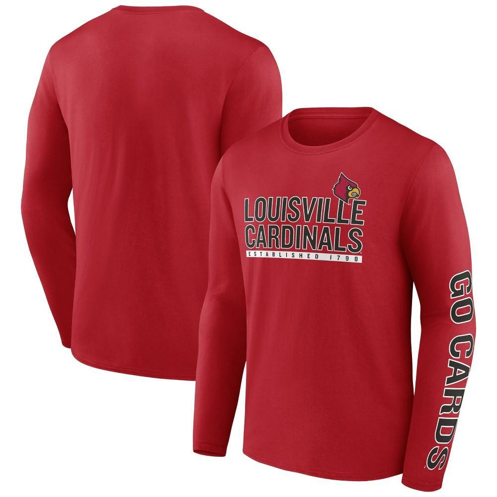 NCAA Louisville Cardinals Mens Chase Long Sleeve T-Shirt Product Image