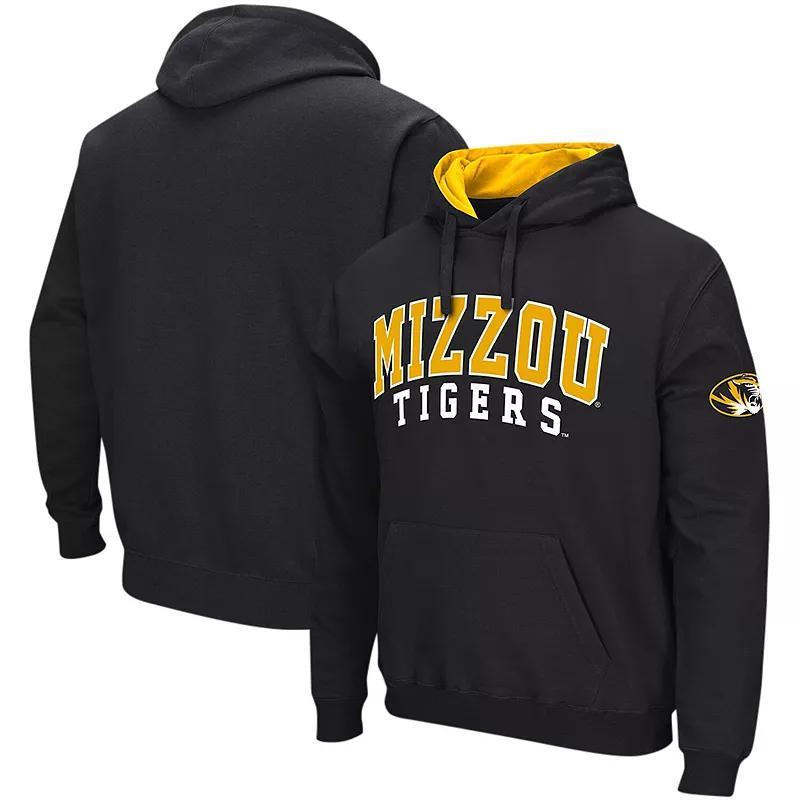 Mens Colosseum Black Missouri Tigers Double Arch Pullover Hoodie Product Image