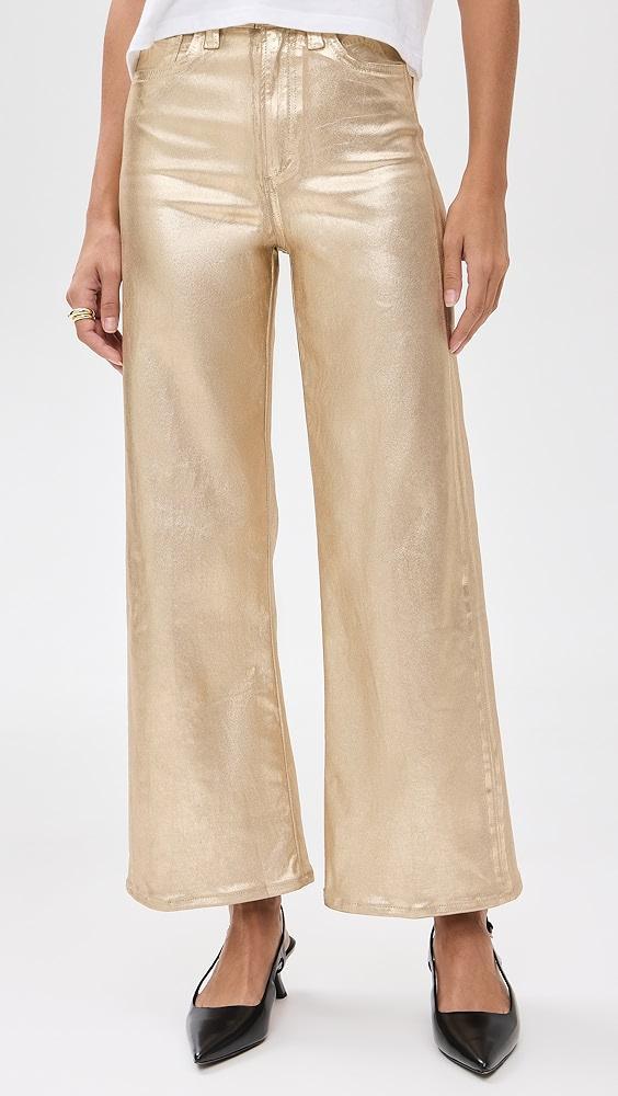 Joe's Jeans The Mia High Rise Wide Ankle Foil Jeans | Shopbop Product Image