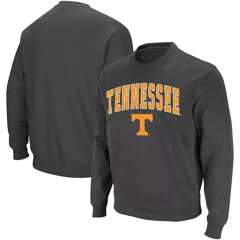 Mens Colosseum Tennessee Volunteers Arch & Logo Crew Neck Sweatshirt Product Image