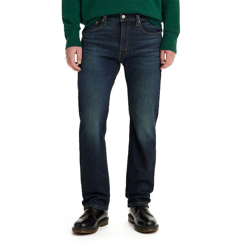 Mens Levis 505 Regular-Fit Stretch Jeans Product Image