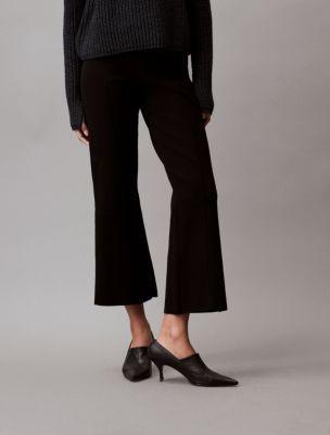 Tech Knit Crop Flared Pants Product Image