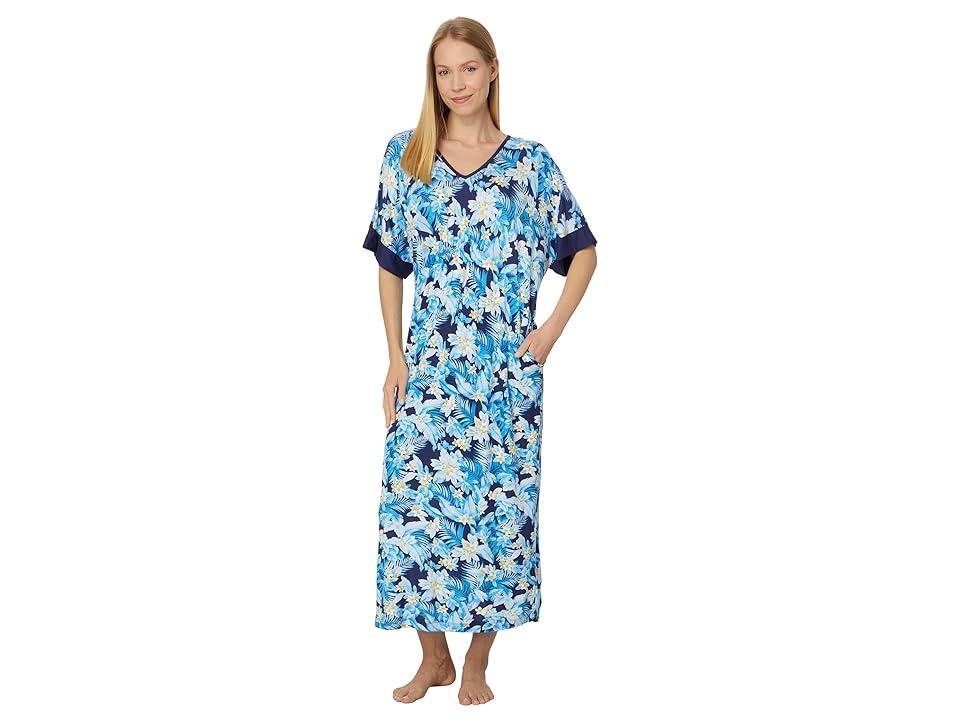 Tommy Bahama Floral Caftan Floral) Women's Pajama Product Image