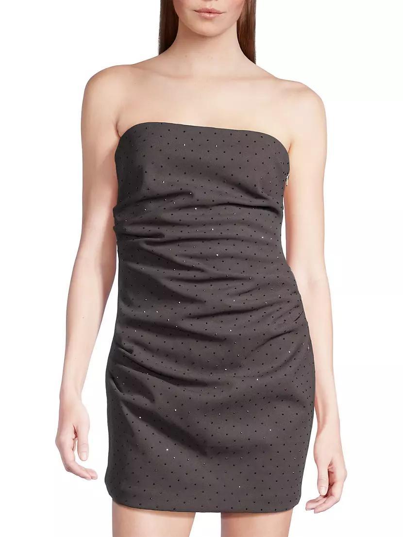 Carter Strapless Diamante Minidress Product Image