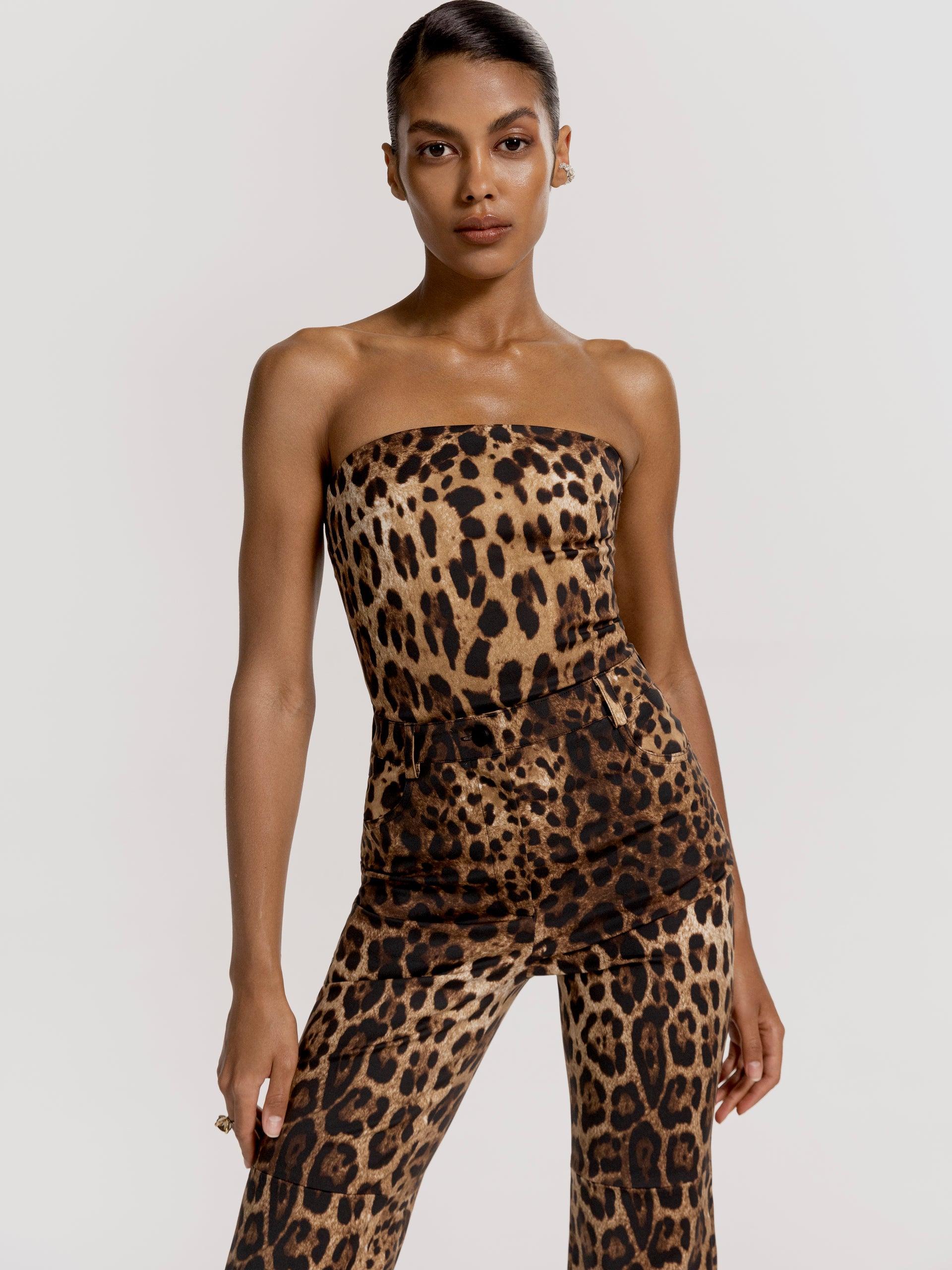 Bundle: Killa bandeau in Leopard + Dancing on the Table Skort in Leopard Product Image