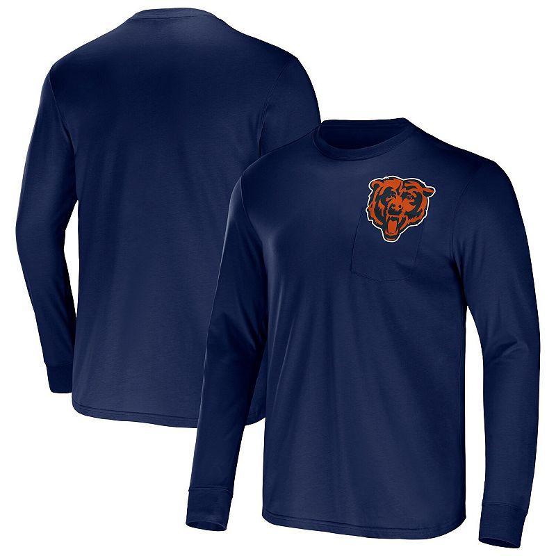 Mens NFL x Darius Rucker Collection by Fanatics Cleveland s Team Long Sleeve Pocket T-Shirt Product Image