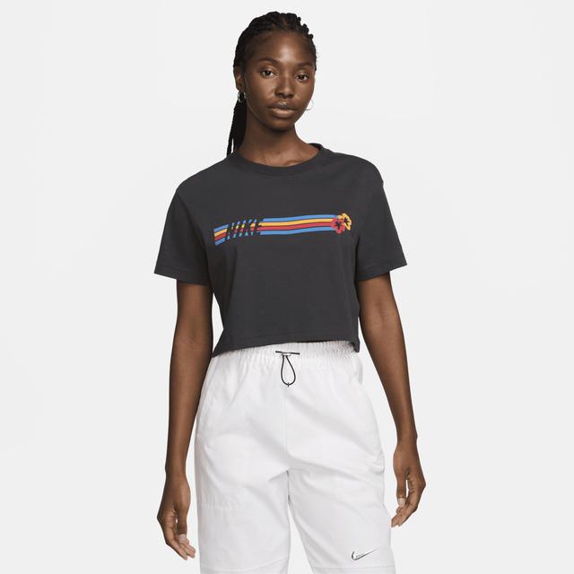 Womens Nike Sportswear Cropped T-Shirt Product Image