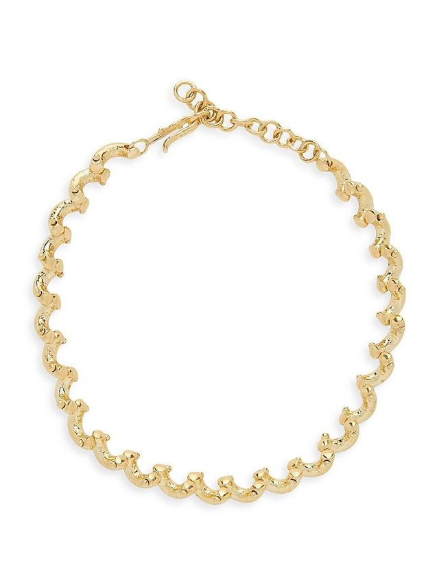 Womens Goldtone Vine Chain Necklace Product Image