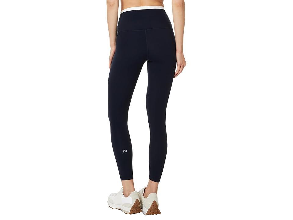 Splits59 Dual High-Waist Airweight 7/8 Leggings (Indigo) Women's Casual Pants Product Image