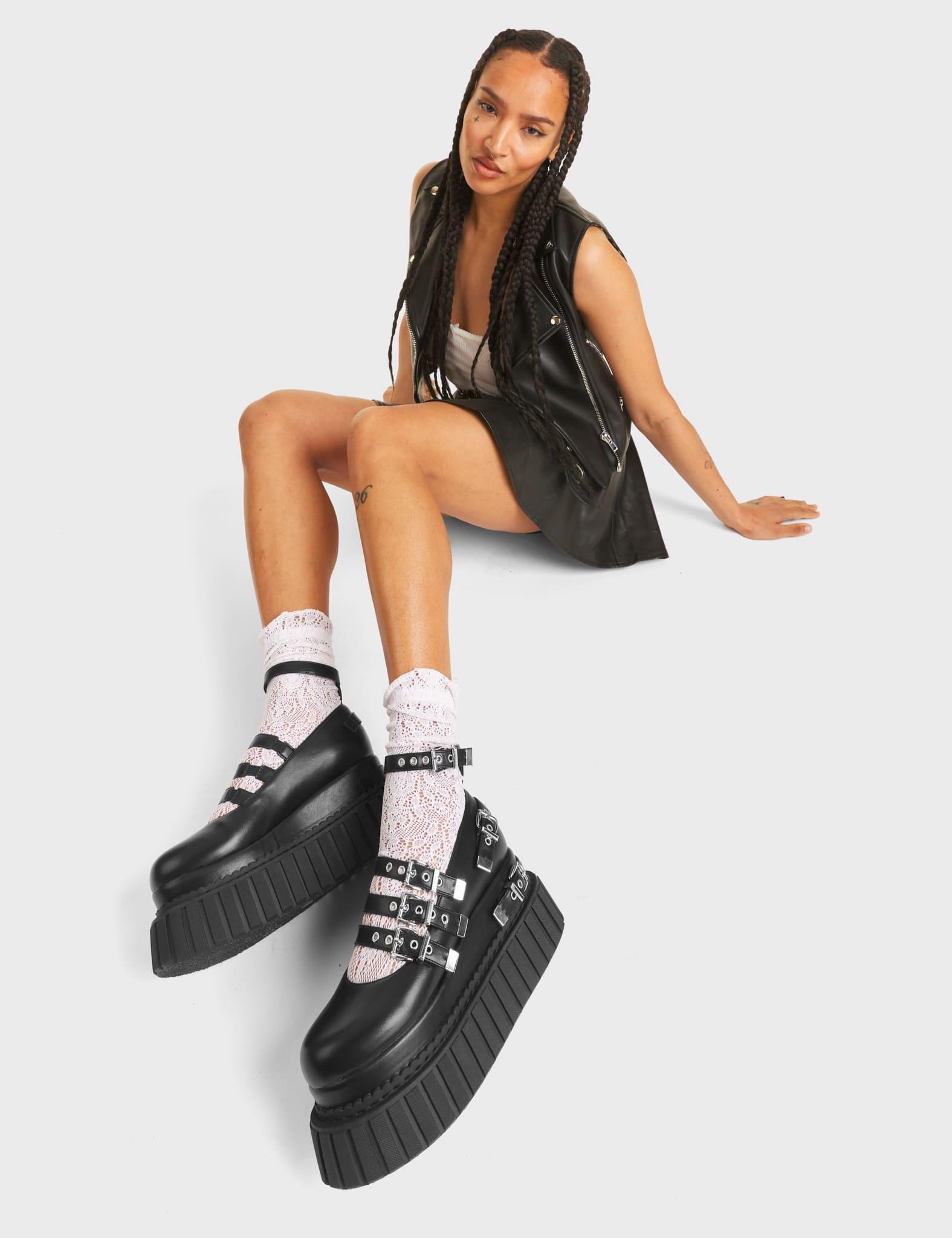 Daydreaming Chunky Platform Creeper Shoes Product Image