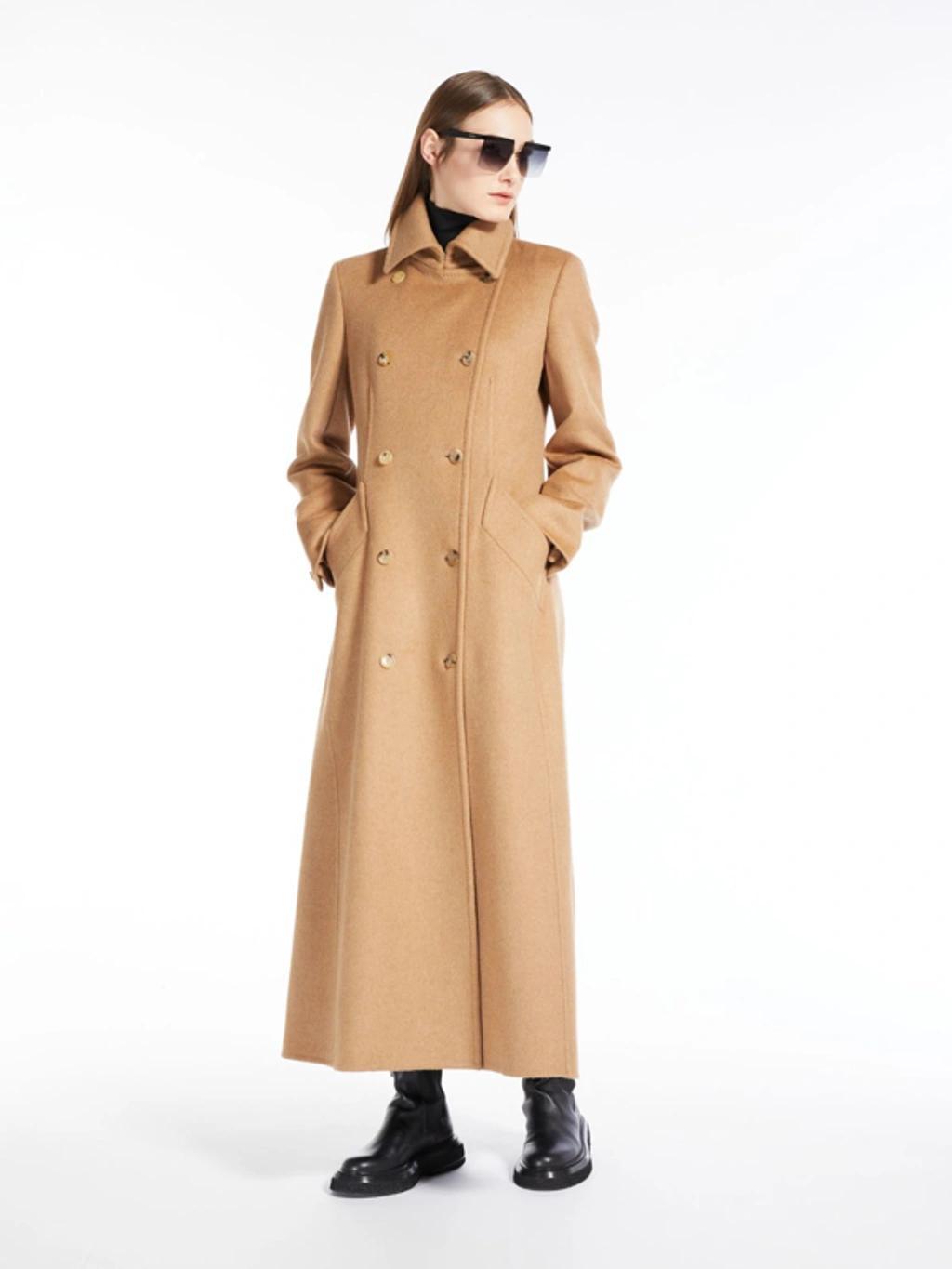 Camel Colour Frock Coat Product Image