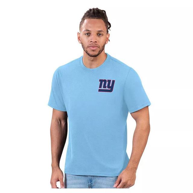 Mens Margaritaville Blue New York Giants Flip Flop T-Shirt Product Image