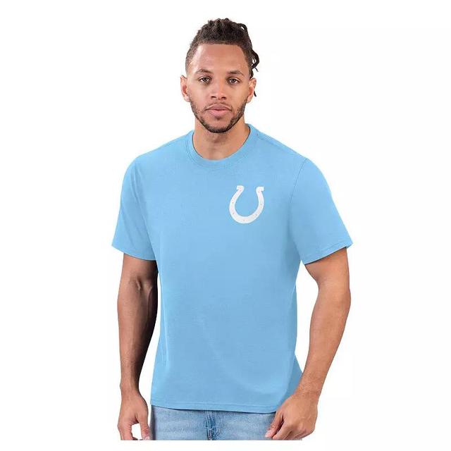 Mens Margaritaville Blue Indianapolis Colts Flip Flop T-Shirt Product Image