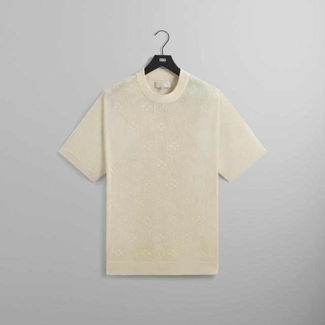 Kith Tilden Crochet Shirt - Sandrift Male Product Image