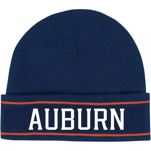 Mens Under Armour Auburn Tigers 2023 Sideline Lifestyle Performance Cuffed Knit Hat, Blue Product Image