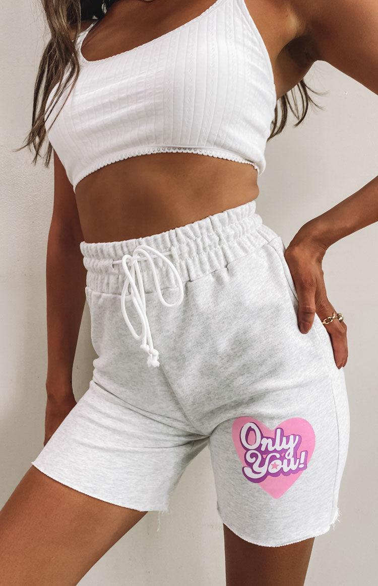 Only You Shorts Grey Product Image