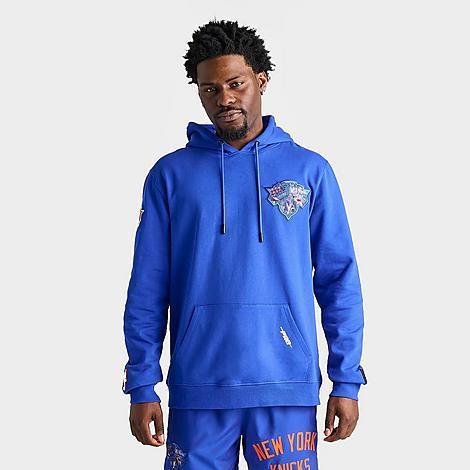 Mens Pro Standard New York Knicks NBA Embroidered Graphic Fleece Hoodie Product Image