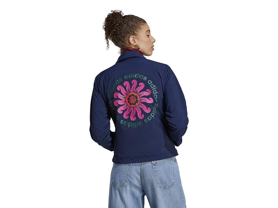 adidas Farm Coach Jacket (Night Indigo) Women's Clothing Product Image