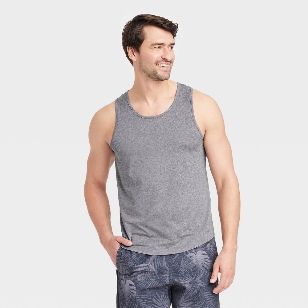 Mens Ventilation Tank Top - All In Motion Heathered L Product Image