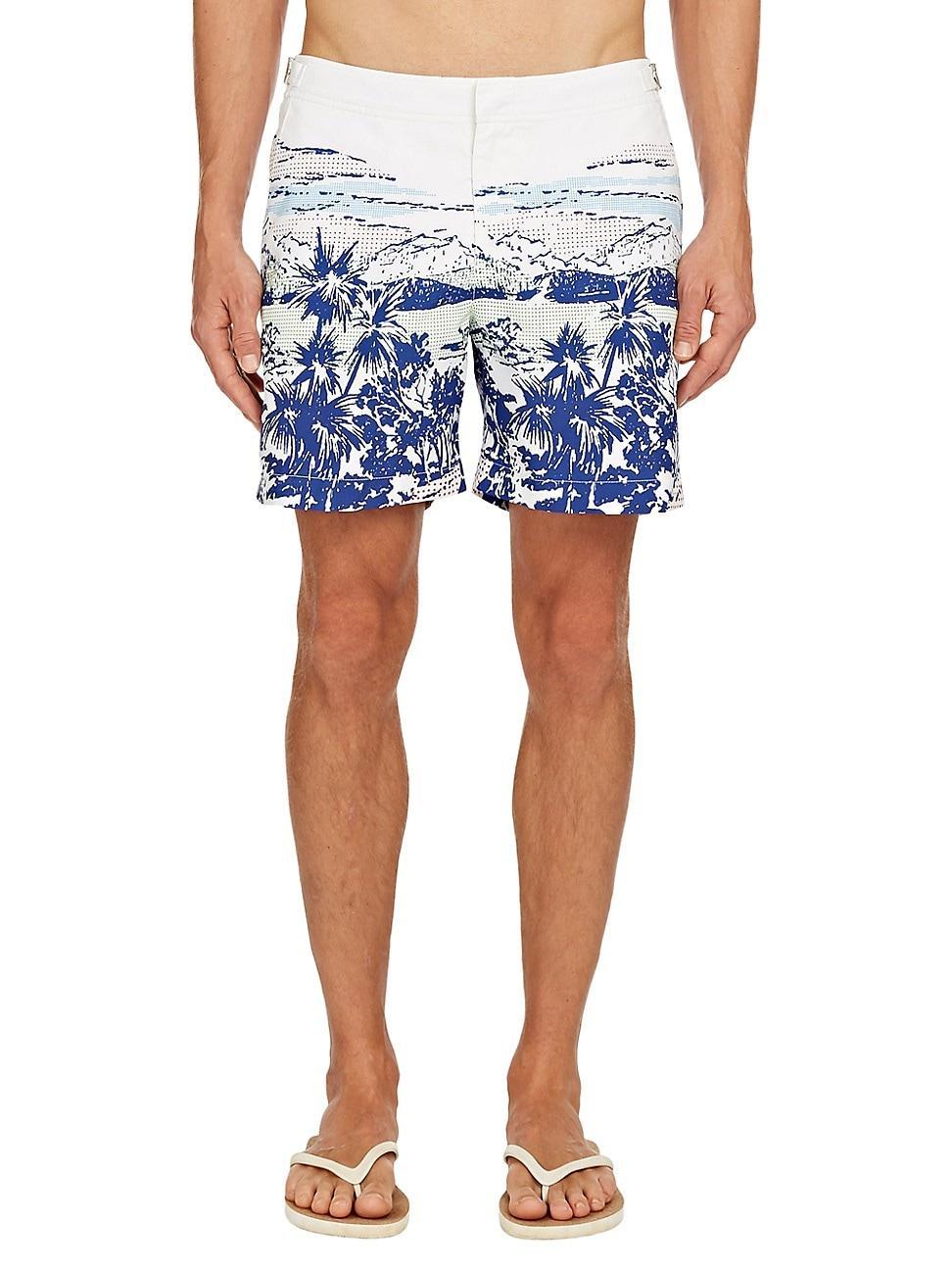 Mens Bulldog Pop Swim Trunks Product Image