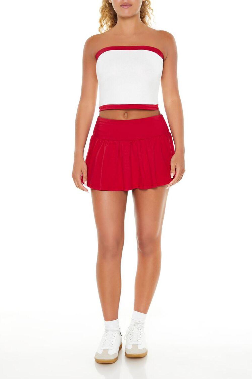 Tube Crop Top & Mini Skirt Set | Forever 21 Product Image