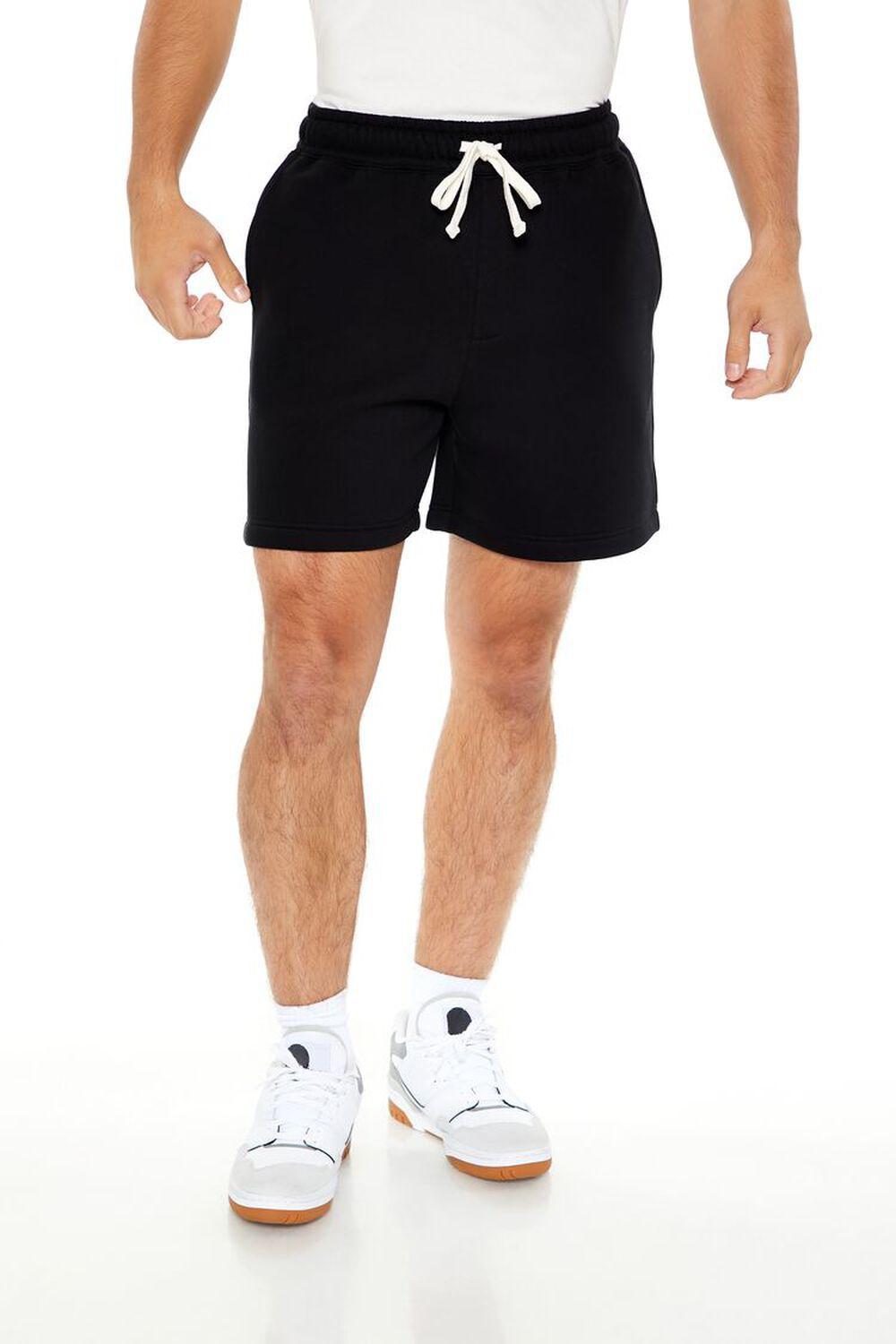 Drawstring Mid-Rise Shorts | Forever 21 Product Image