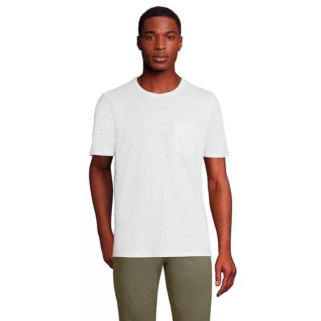 Mens Lands End Short Sleeve Pocket Tee Product Image