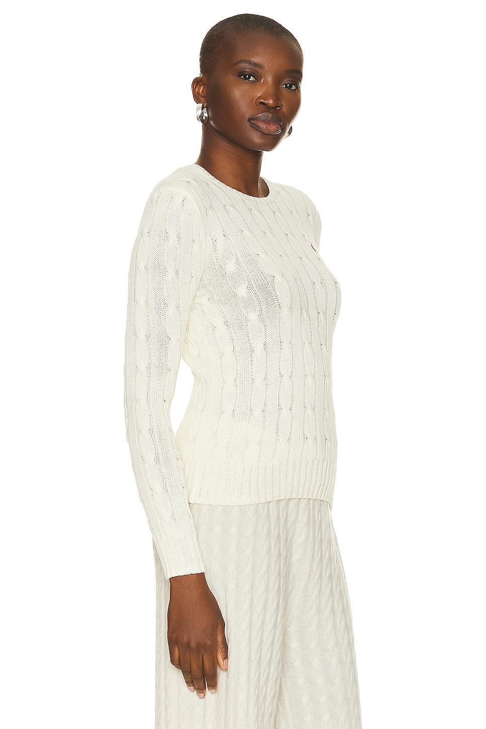 Womens Julianna Cable-Knit Pima Cotton Sweater Product Image