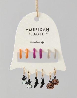 AEO Halloweeen Hoop Earrings 6-Pack Product Image