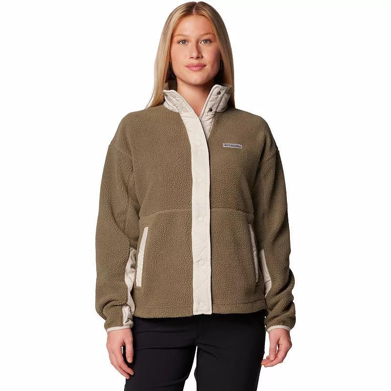 Womens Columbia Cloud Point Snap Front Fleece Jacket Product Image