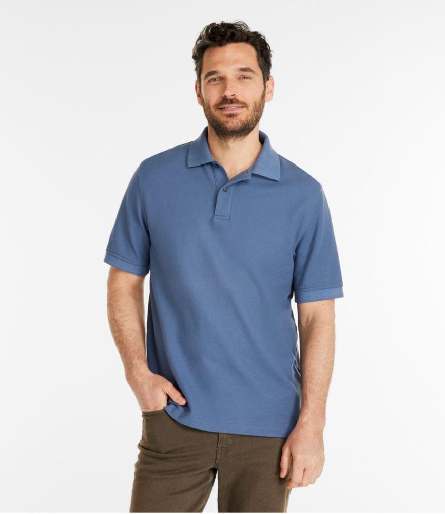 
                            Men's Premium Double L® Polo Banded, Short-Sleeve Without Pocket
                         Product Image