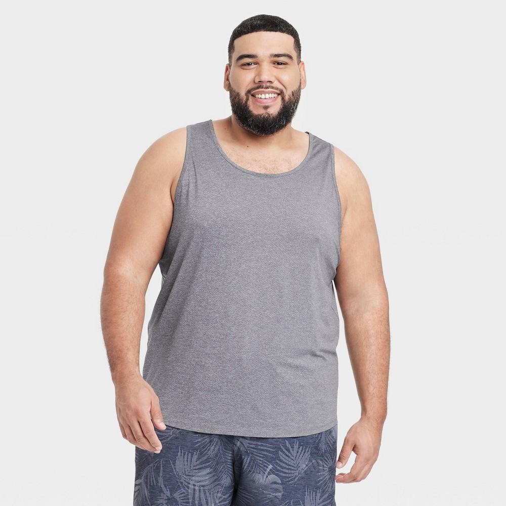 Mens Big Ventilation Tank Top - All In Motion Heathered 3XL Product Image