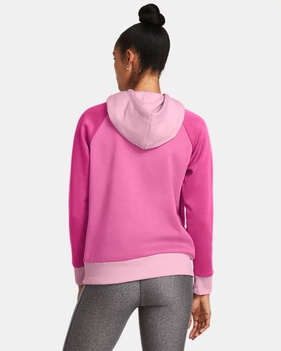 Women's UA Rival Fleece Colorblock Hoodie Product Image