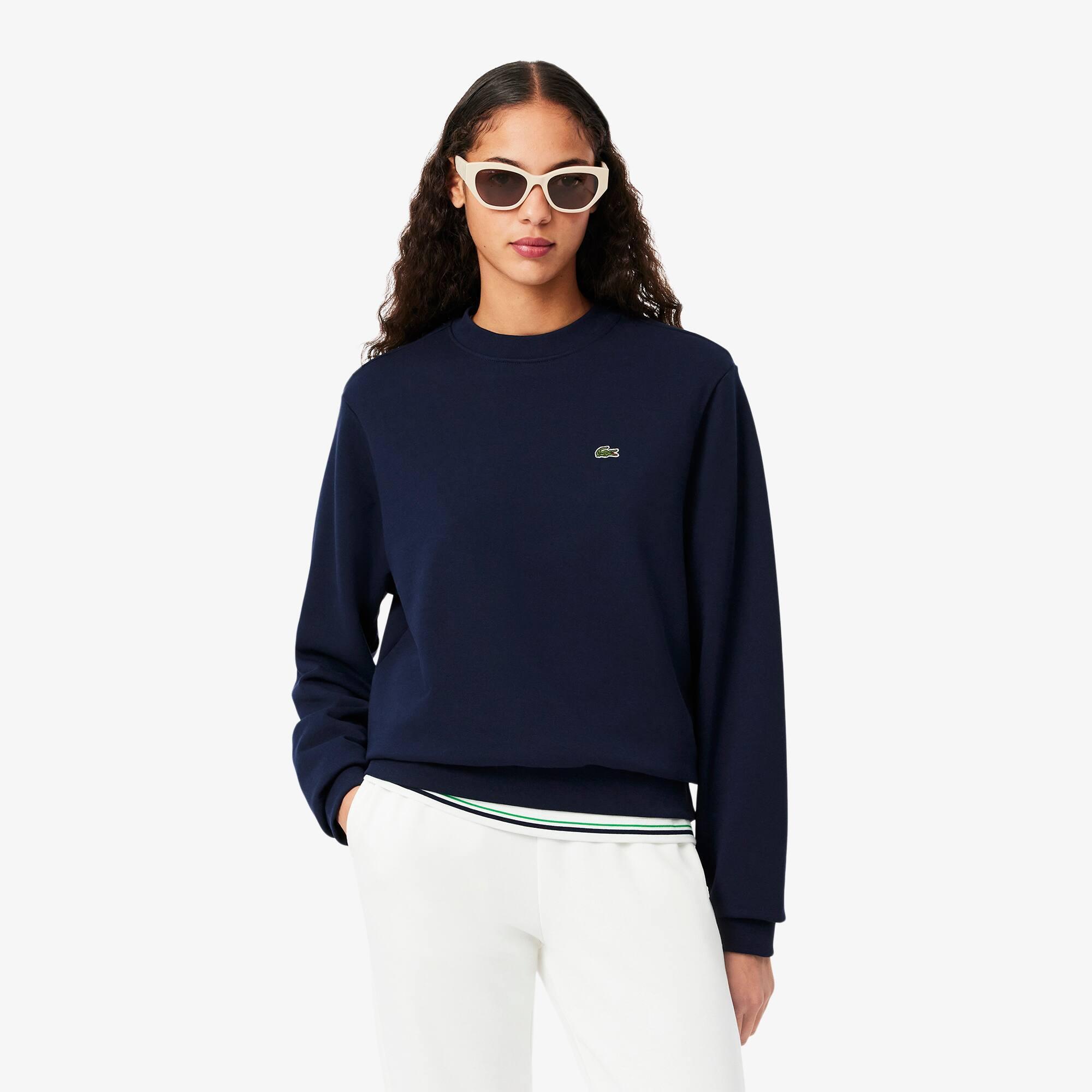 Relaxed Fit Fleece Crew Neck Sweatshirt Product Image