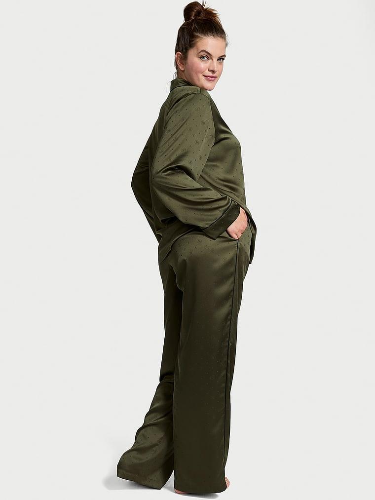 Satin Long Pajama Set Product Image