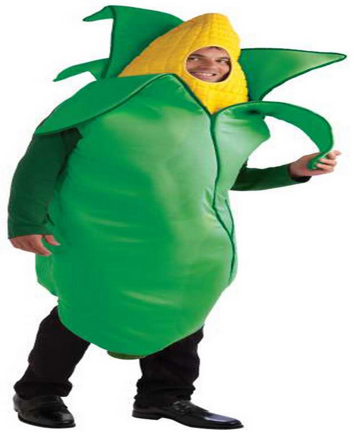 BuySeason Mens Corn Stalker Costume - Yellow Product Image