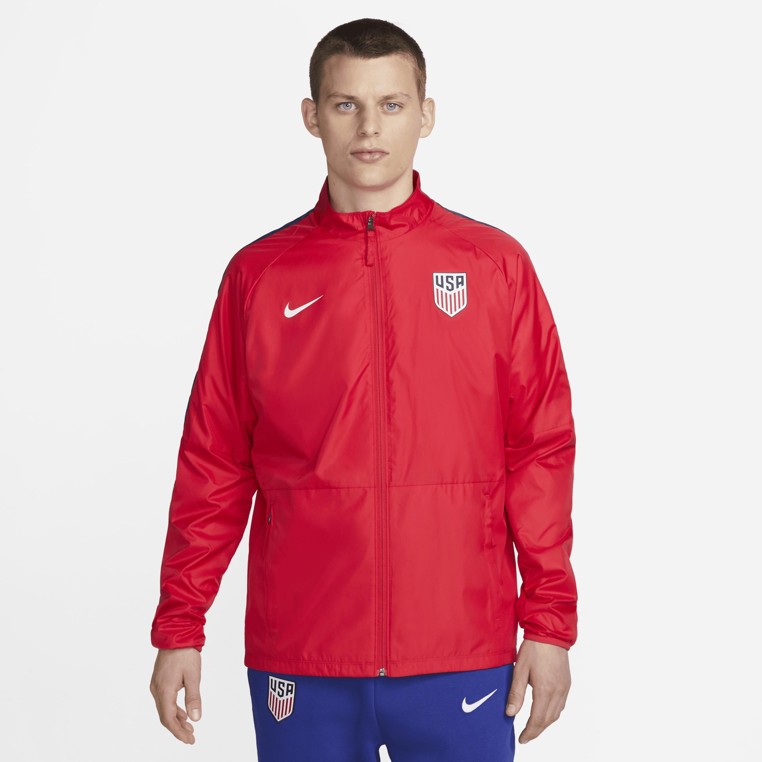 Mens Nike Red Usmnt 2023 Academy Awf Raglan Full-Zip Jacket Product Image