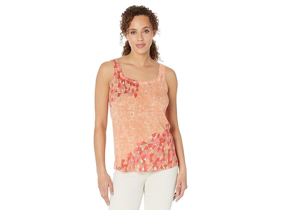 NIC+ZOE Sun Burst Tank Multi) Women's Clothing Product Image