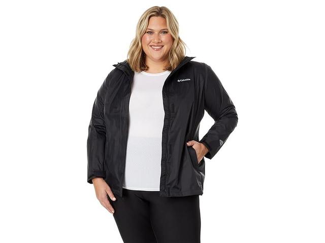 Plus Size Columbia Arcadia II Hooded Packable Jacket, Womens Product Image