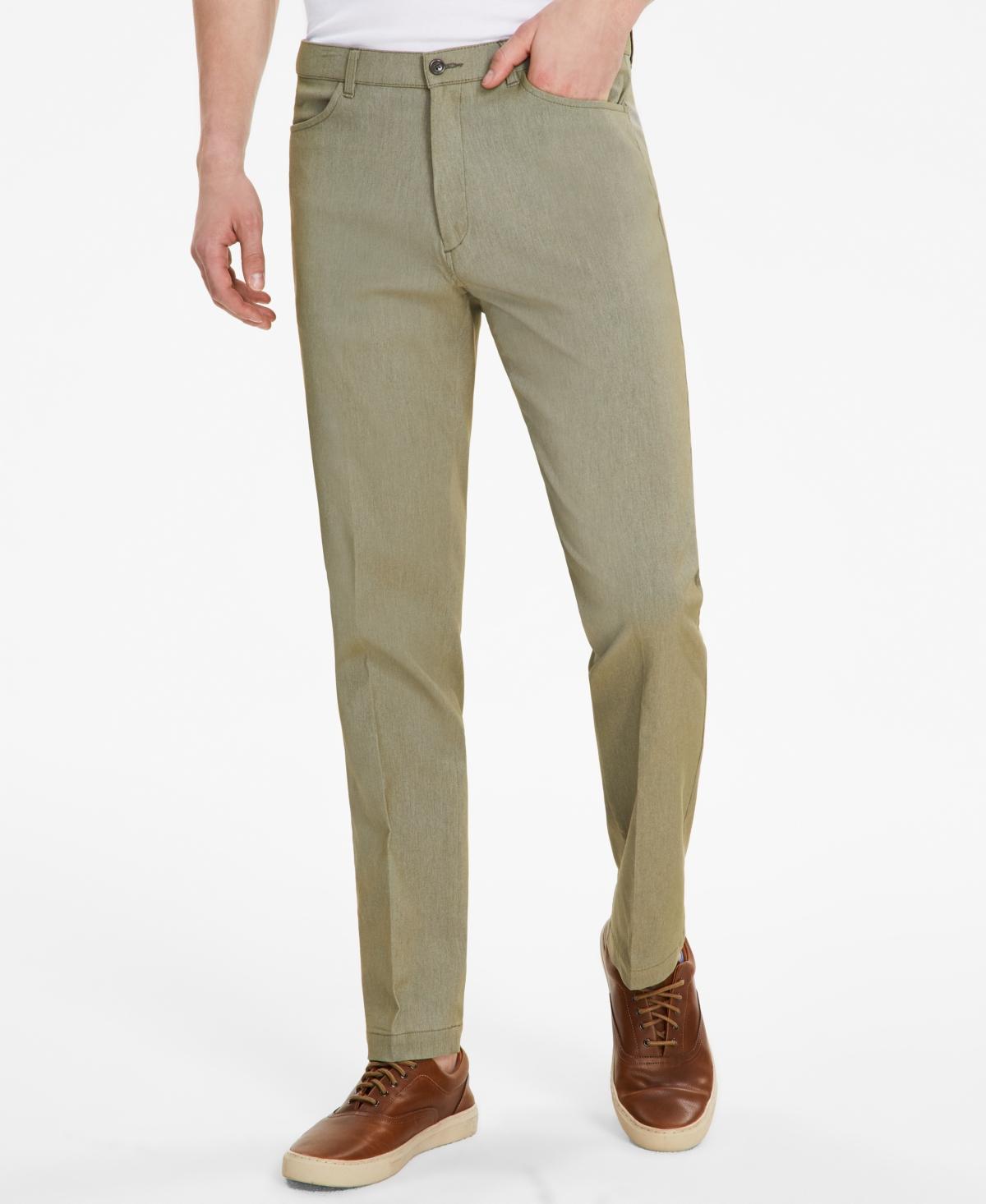 Tommy Hilfiger Mens Modern-Fit Twill Pants Product Image